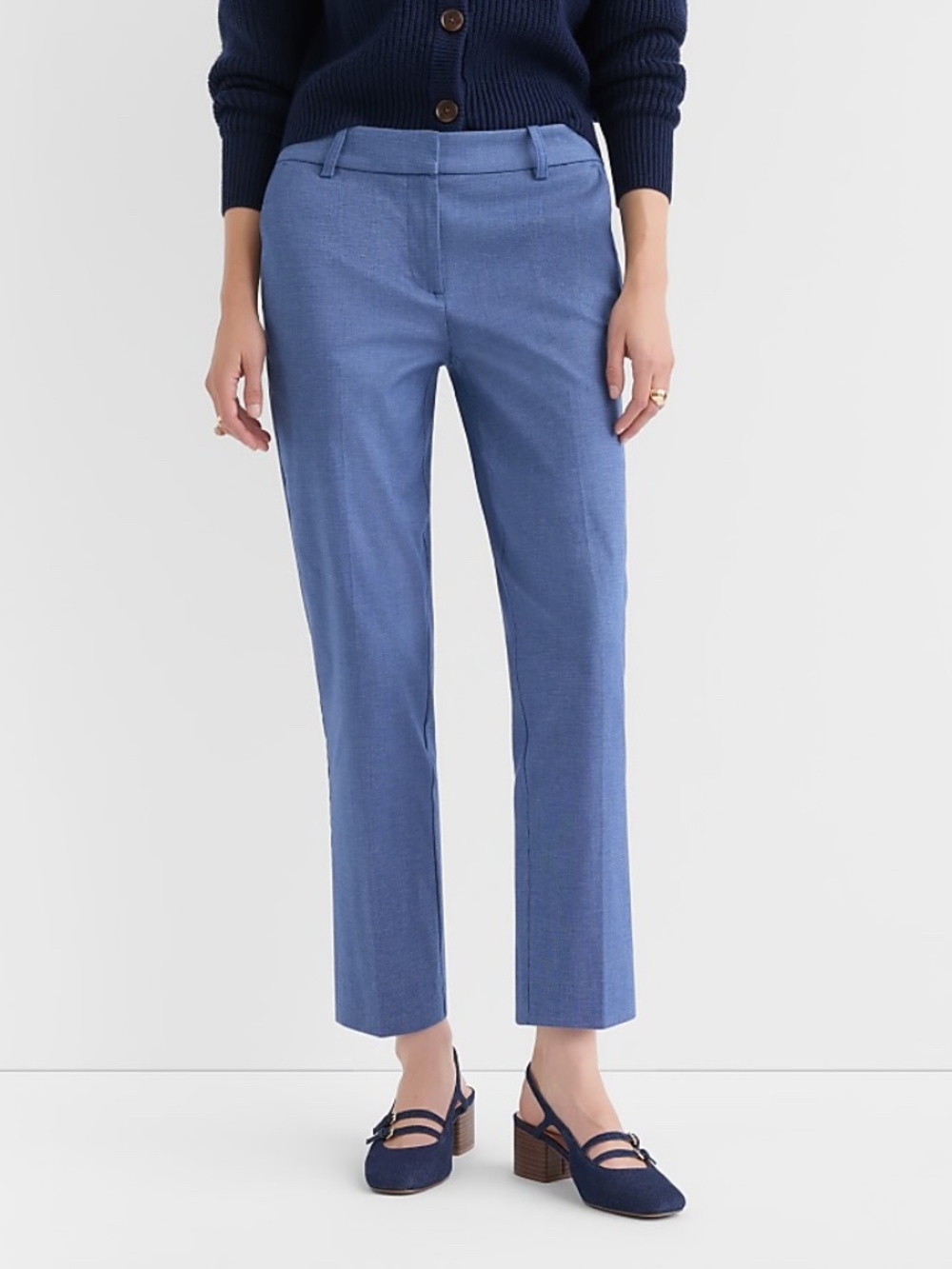 LOFT Riviera Slim Curvy Petite - Blue